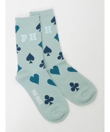 PINK HOUSE | PHロゴトランプ柄ソックス(ソックス/靴下)