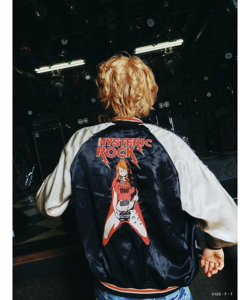 hysteric スカジャン FLAMING YOUTH刺繍 スカジャン|HYSTERIC GLAMOUR MEN | HYSTERIC