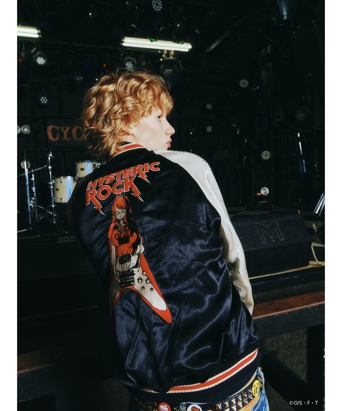 ONE PIECE×HYSTERIC GLAMOUR / NAMI FLYING V刺繍スカジャン