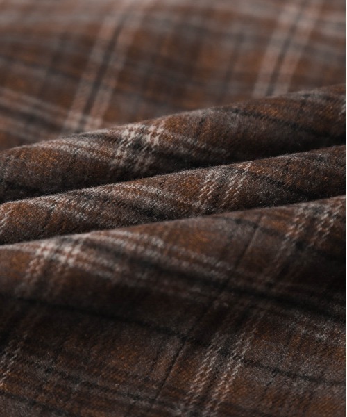 SUGAR BISKET（シュガービスケット）の「チェック柄テーラードジャケット（テーラードジャケット・レディース・レッド/ブラウン/ブラック・フリー）」の9枚目の写真