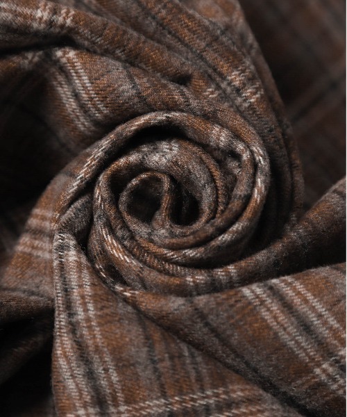 SUGAR BISKET（シュガービスケット）の「チェック柄テーラードジャケット（テーラードジャケット・レディース・レッド/ブラウン/ブラック・フリー）」の11枚目の写真