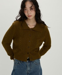 Lace Knit Collar knit / レース編み襟付きニット