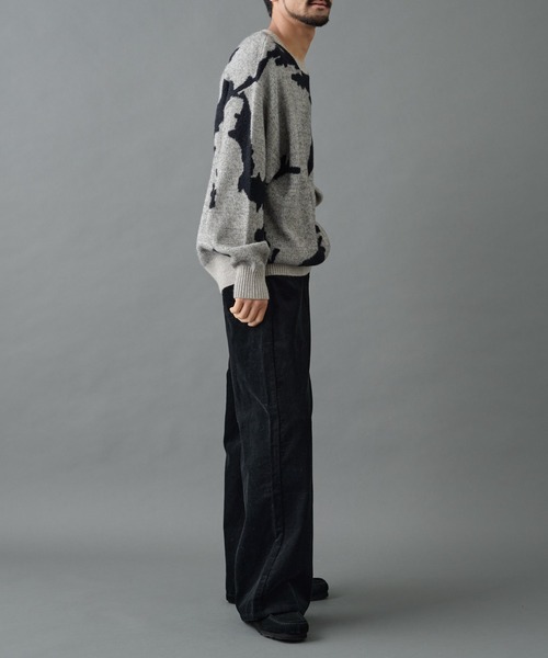 COLONY 2139(コロニートゥーワンスリーナイン)の「コーデュロイワイドストレートパンツ(その他パンツ・メンズ・ベージュ/ブラック/カーキ・MEDIUM/LARGE)」の19枚目の写真