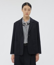 MARGARETHOWELL YARN DAY テーラードジャケット M MARGARETHOWELL YARN DAY テーラードジャケット M