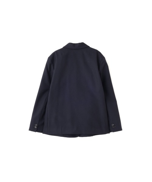 MARGARET HOWELL(マーガレットハウエル)の「FLANNEL WOOL(テーラードジャケット・レディース・グレー/ネイビー・1/2)」の4枚目の写真