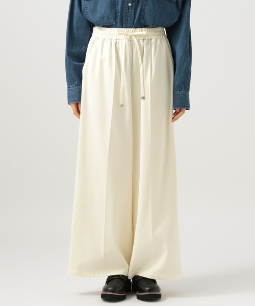 BAYFLOW(ベイフロー)の「裏起毛ワイドイージーパンツ(その他パンツ・レディース・アイボリー/ブラック/グレー・SMALL/MEDIUM)」の16枚目の写真