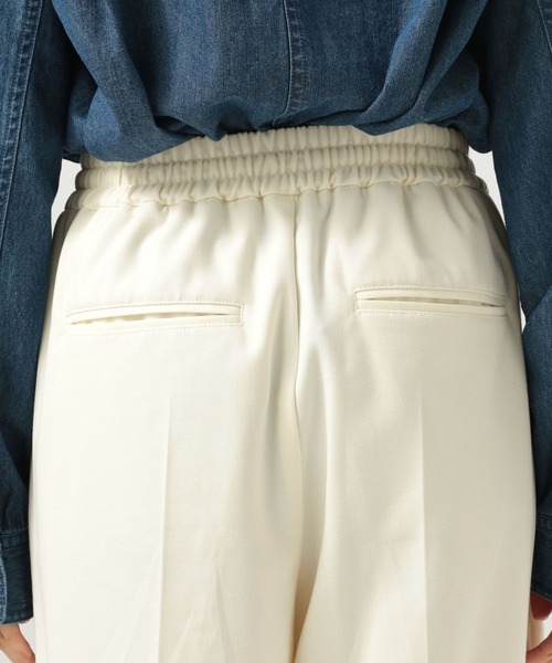 BAYFLOW(ベイフロー)の「裏起毛ワイドイージーパンツ(その他パンツ・レディース・アイボリー/ブラック/グレー・SMALL/MEDIUM)」の6枚目の写真