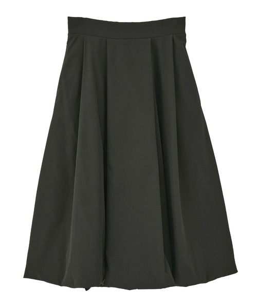 earth music&ecology（アースミュージックアンドエコロジー）の「バルーンミディスカート（スカート・レディース・アイボリー/ブラック・F）」の18枚目の写真