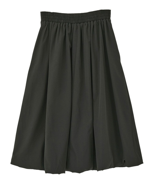 earth music&ecology（アースミュージックアンドエコロジー）の「バルーンミディスカート（スカート・レディース・アイボリー/ブラック・F）」の19枚目の写真