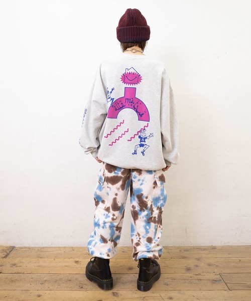 RNA(アールエヌエー)の「M2579 フィールプリントトレーナー(スウェット・レディース・ホワイト/アッシュグレー/ブラック・MEDIUM)」の13枚目の写真