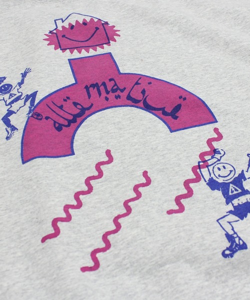 RNA(アールエヌエー)の「M2579 フィールプリントトレーナー(スウェット・レディース・ホワイト/アッシュグレー/ブラック・MEDIUM)」の5枚目の写真