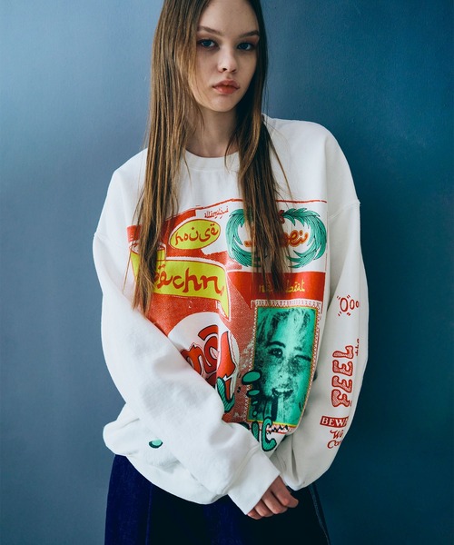 セール】M2579 フィールプリントトレーナー（スウェット）｜RNA