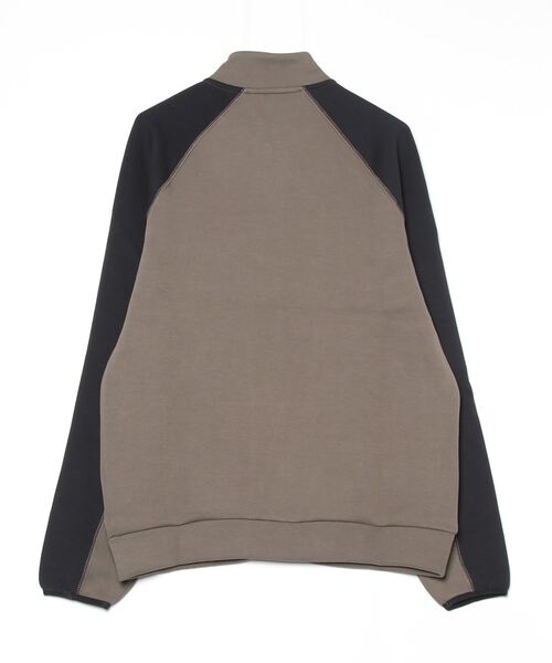 Reebok(リーボック)の「ボンバージャケット / CONTRAST PANEL BOMBER JACKET(ジャージ・メンズ・チャコールグレー×ブラック/アーミー・SMALL/MEDIUM/LARGE/X-LARGE)」の8枚目の写真