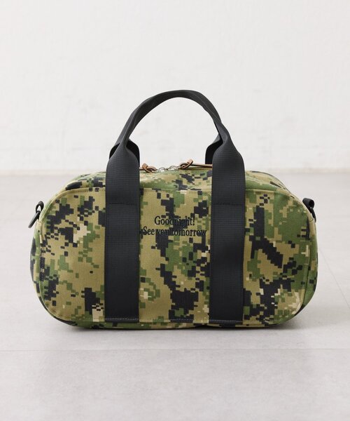 CIAOPANIC TYPY（チャオパニックティピー）の「【UNISEX】ナイロンアソート柄ミニボストンバッグ（トートバッグ・レディース・カーキ/ブラック/ブラウン/グリーン・ONE SIZE）」の11枚目の写真