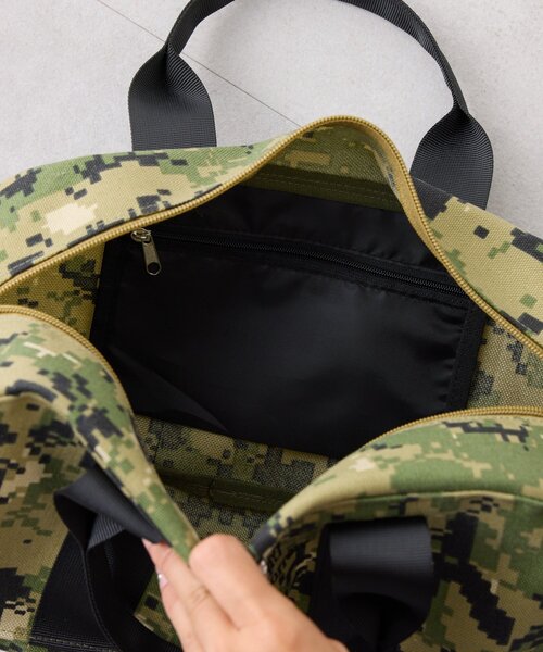 CIAOPANIC TYPY（チャオパニックティピー）の「【UNISEX】ナイロンアソート柄ミニボストンバッグ（トートバッグ・レディース・カーキ/ブラック/ブラウン/グリーン・ONE SIZE）」の17枚目の写真