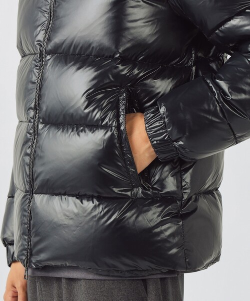 BEAMS HEART（ビームスハート）の「【650フィルパワー＆ホワイトダックダウン】シャイニー スタンドカラー ダウン ジャケット/Shiny Stand Collar Down Jacket（ダウンジャケット/コート・メンズ・ブラック/ネイビー・S/M/L/XL）」の13枚目の写真