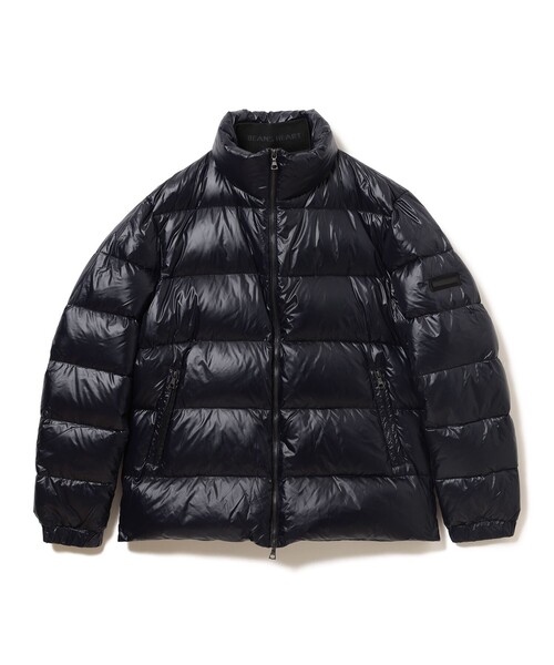 BEAMS HEART（ビームスハート）の「【650フィルパワー＆ホワイトダックダウン】シャイニー スタンドカラー ダウン ジャケット/Shiny Stand Collar Down Jacket（ダウンジャケット/コート・メンズ・ブラック/ネイビー・S/M/L/XL）」の15枚目の写真