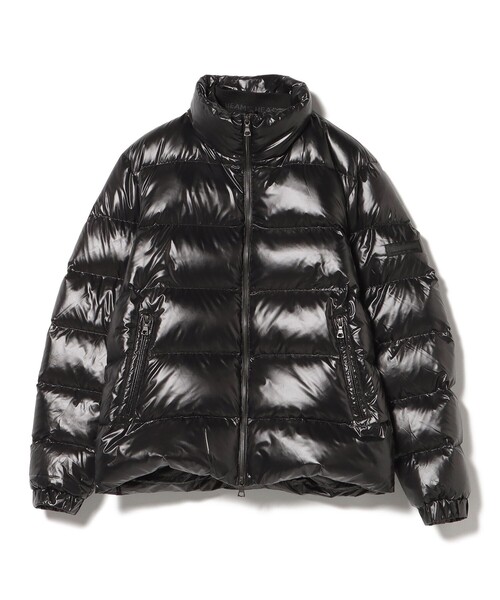BEAMS HEART（ビームスハート）の「【650フィルパワー＆ホワイトダックダウン】シャイニー スタンドカラー ダウン ジャケット/Shiny Stand Collar Down Jacket（ダウンジャケット/コート・メンズ・ブラック/ネイビー・S/M/L/XL）」の18枚目の写真