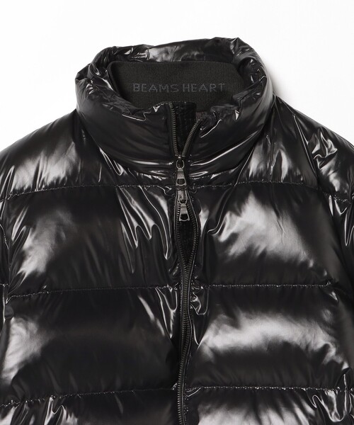 BEAMS HEART（ビームスハート）の「【650フィルパワー＆ホワイトダックダウン】シャイニー スタンドカラー ダウン ジャケット/Shiny Stand Collar Down Jacket（ダウンジャケット/コート・メンズ・ブラック/ネイビー・S/M/L/XL）」の19枚目の写真