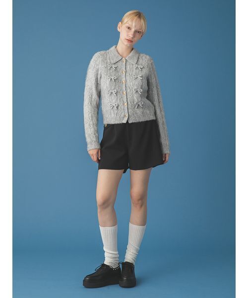 FURFUR(ファーファー)の「クロスベルトショートパンツ(その他パンツ・レディース・チェック/ブラック/グレー・F)」の19枚目の写真