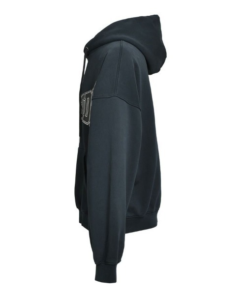 STYLISE（スタイライズ）の「【BREATH】SOUTHSIDE CROSS LOGO HOODIE / ブラック [BR25AW-C5005]（パーカー・メンズ・ブラック・M）」の4枚目の写真