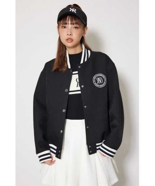 セール】【RIENDA GOLF】RNDロゴスタジャン 秋服 冬服（ブルゾン