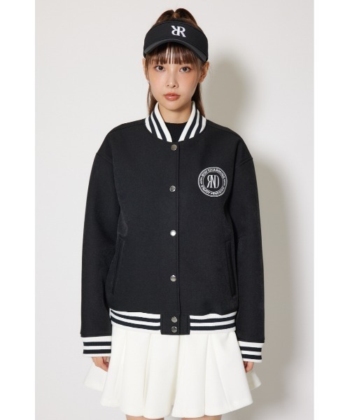 セール】【RIENDA GOLF】RNDロゴスタジャン 秋服 冬服（ブルゾン