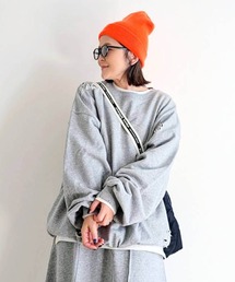 【notch. by yui 】ダメージ加工スウェット