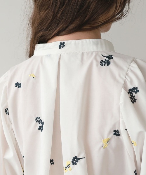 DONOBAN（ドノバン）の「フローレットブラウス（シャツ/ブラウス・レディース・ブラック/ホワイト・ONE SIZE）」の16枚目の写真