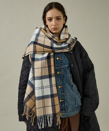 【Barbour / バブアー】チェック柄大判ストール / HAILESTARTAN SCARF / ヘイルスタータン スカーフ