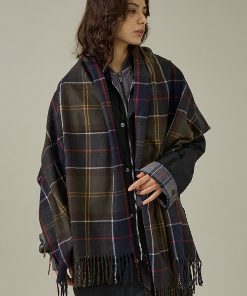 Barbourチェック　大判ストール/HAILESTARTAN SCARF Barbour / バブアー】チェック柄大判ストール / HAILESTARTAN SCARF