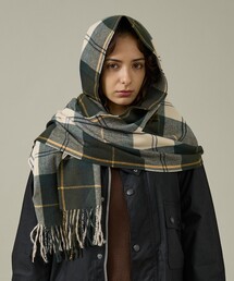 Barbour（バブアー）の「【Barbour / バブアー】チェック柄大判ストール / HAILESTARTAN SCARF / ヘイルスタータン スカーフ（ストール/ショール）」