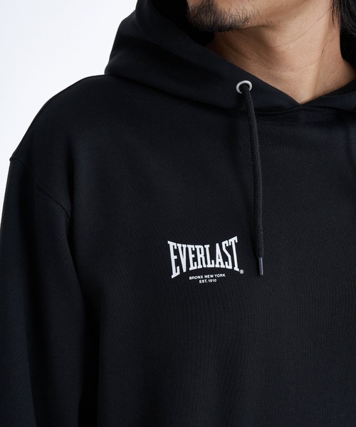 EVERLAST(スポーツ・ライフスタイル)（エバーラスト）の「RVCA メンズ RVCA×EVERLAST HOODIE パーカー 【2025年秋冬モデル】/ルーカエバーラストコラボプルーバーパーカー(SET UP・セットアップ可能・空港コーデ)（パーカー・メンズ・ヘザーグレー/ブラック/ホワイト系その他・MEDIUM/SMALL/X-LARGE/LARGE）」の19枚目の写真