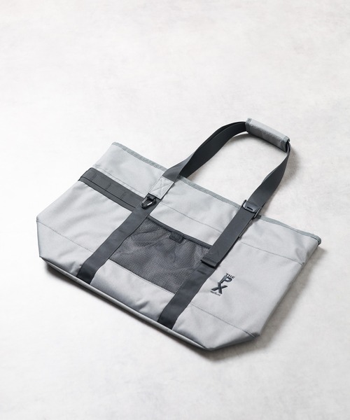 WILD THINGS（ワイルドシングス）の「【RES】【THE PX by WILDTHINGS】Club Tote（トートバッグ・メンズ・グレー/ネイビー・FREE）」の2枚目の写真
