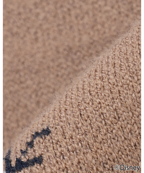 petit main（プティマイン）の「【Disney】オラフ/総柄ニット（ニット/セーター・キッズ・モカ/ネイビー/ライトグレー・S(80-90cm)/L(120-130cm)/M(100-110cm)）」の13枚目の写真