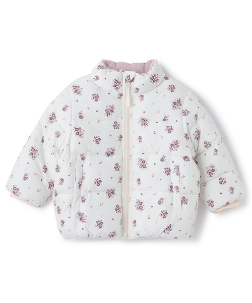 petit main（プティマイン）の「【GOODPRICE/撥水加工】中綿ジャケット（ブルゾン・キッズ・アイボリー/ラベンダー/レッド/ネイビー/マルチ/ライトピンク/イエロー/ブルー・130cm/80ｃｍ/90cm/100cm/110cm/120cm）」の21枚目の写真