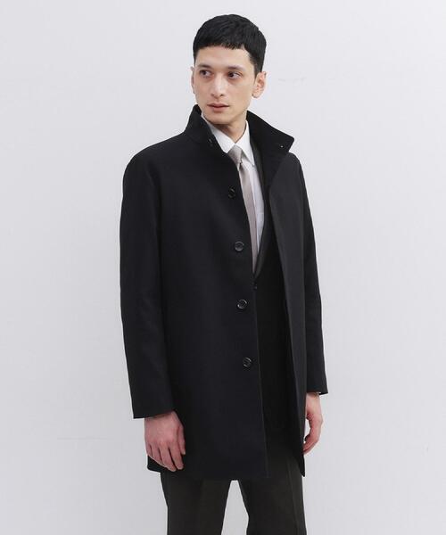 Verybrain ジャケットコート セール】【ダウンライナー付き】ドビースタンドカラーコート（その他