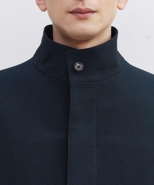 TAKEO KIKUCHI（タケオキクチ）の「【ダウンライナー付き】ドビースタンドカラーコート（その他アウター・メンズ・ネイビー/チャコールグレー/ブラック・01/02/03/04）」の12枚目の写真