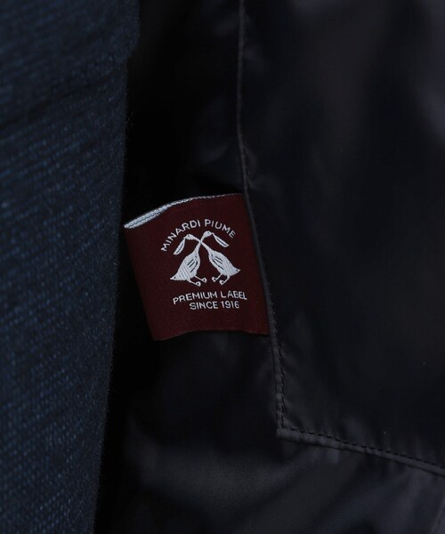TAKEO KIKUCHI（タケオキクチ）の「【ダウンライナー付き】ドビースタンドカラーコート（その他アウター・メンズ・ネイビー/チャコールグレー/ブラック・01/02/03/04）」の18枚目の写真