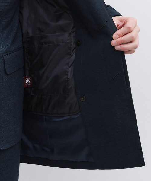 TAKEO KIKUCHI（タケオキクチ）の「【ダウンライナー付き】ドビースタンドカラーコート（その他アウター・メンズ・ネイビー/チャコールグレー/ブラック・01/02/03/04）」の20枚目の写真