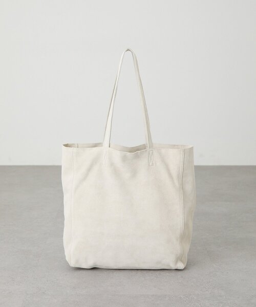 BEARDSLEY（ビアズリー）の「《NOTHING WRITTEN》スエードトートバッグ（トートバッグ・レディース・アイボリー・FREE）」の6枚目の写真