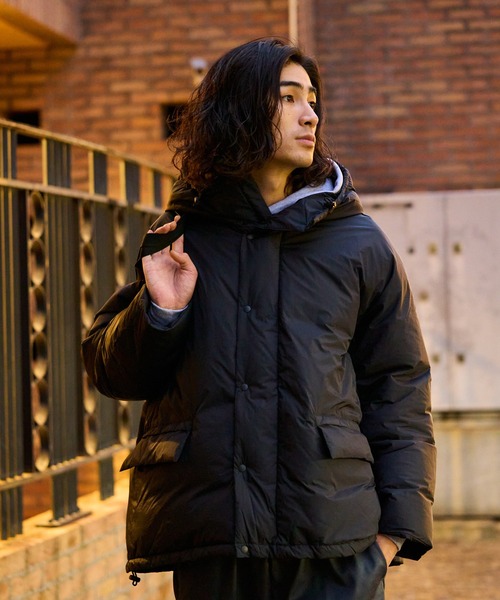 REMI RELIEF（レミレリーフ）の「REMI RELIEF/レミレリーフ 超軽量ナイロン アウトドア ダウンジャケット（ダウンジャケット/コート・メンズ・ブラック・M/L/XL）」の14枚目の写真