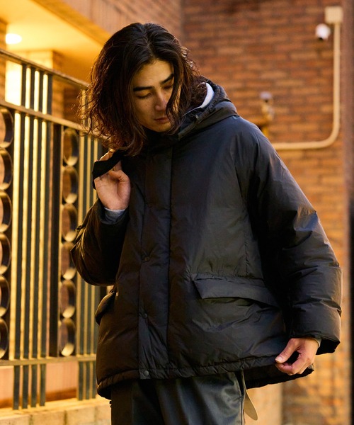 REMI RELIEF（レミレリーフ）の「REMI RELIEF/レミレリーフ 超軽量ナイロン アウトドア ダウンジャケット（ダウンジャケット/コート・メンズ・ブラック・M/L/XL）」の20枚目の写真