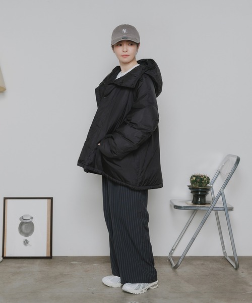 REMI RELIEF（レミレリーフ）の「REMI RELIEF/レミレリーフ 超軽量ナイロン アウトドア ダウンジャケット（ダウンジャケット/コート・メンズ・ブラック・M/L/XL）」の10枚目の写真