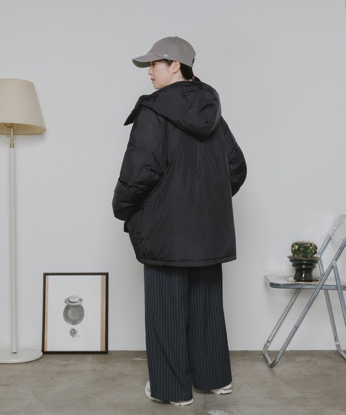 REMI RELIEF（レミレリーフ）の「REMI RELIEF/レミレリーフ 超軽量ナイロン アウトドア ダウンジャケット（ダウンジャケット/コート・メンズ・ブラック・M/L/XL）」の11枚目の写真