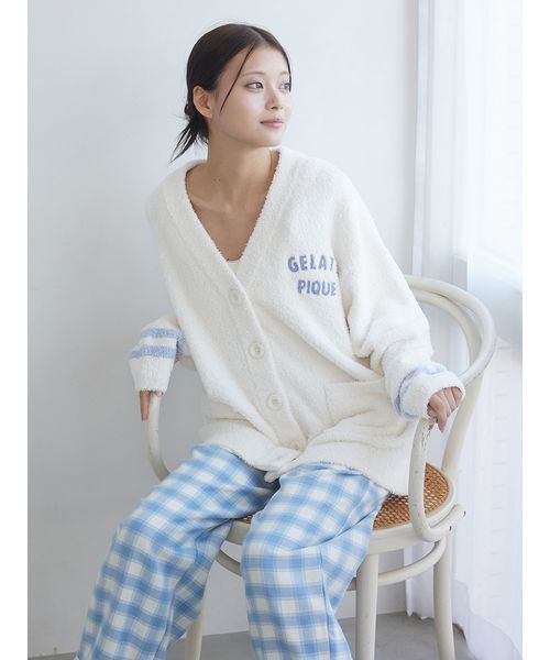 セール】べビモコプレッピーカーディガン（ルームウェア/パジャマ
