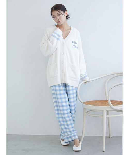 セール】べビモコプレッピーカーディガン（ルームウェア/パジャマ