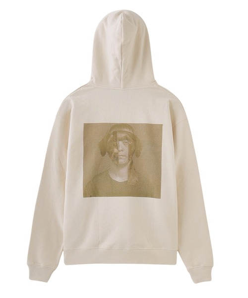 styles（スタイルス）の「SEMOH UNTITLES HOODIE CHRISTOPHE BRUNNQUELL 27-3-CB03（パーカー・メンズ・ホワイト・1/2）」の2枚目の写真