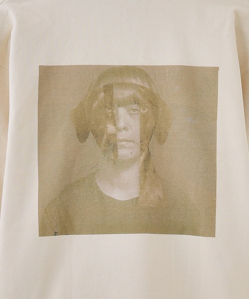 styles（スタイルス）の「SEMOH UNTITLES HOODIE CHRISTOPHE BRUNNQUELL 27-3-CB03（パーカー・メンズ・ホワイト・1/2）」の5枚目の写真