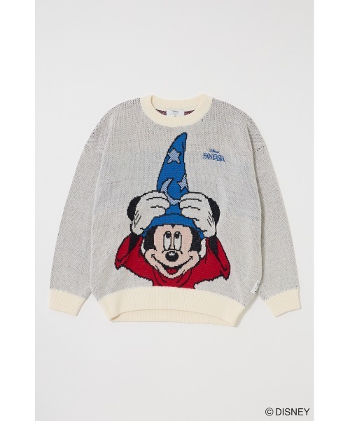 Disney SERIES CREATED by MUS(ディズニーシリーズクリエイテッドバイエムユーエス)の「MD JACQUARD ニットトップス /FANTASIA(ニット/セーター・レディース・ホワイト/レッド/ブラック/ブルー・FREE)」の18枚目の写真